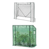 Green House PE Plastic Walk-in Garden Tomato Plant Grow House with Roll Up Door