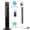 Tower Fans Cooling 36'' Oscillating Fan w/ Remote LED Display Timer & 3 Speed UK