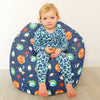rucomfy Beanbags Outer Space Kids Classic Bean Bag, Pre-Filled, Machine Washable