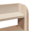 Bed Frame with Headboard 140x200 Solid Wood Pine H6U5