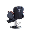 Reclining Barber Chair Salon Beauty Shaving Hydraulic Chair with Footrest