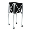 Foldable Tennis Ball Hopper Basket Cart Light Aluminum Alloy Trolley BA
