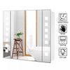 Illuminated LED Bathroom Mirror Cabinet Demister/Sensor/Bluetooth/Clock IP44