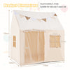 Large Toddler Playhouse w/ Glow in the Dark Stars-Beige