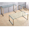 Tempered Glass Side Table Cocktail Center Coffee Console End Table Square Legs
