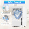 12L/D Portable Home Dehumidifier Quiet Electric Dehumidifier with 24H Timer
