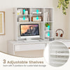 Countertop Storage Organizer Display Rack-White