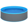 Splasher Pool with Hanging Skimmer and Pump 350x90 cm Grey