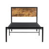 Simple Budget metal bed Single bed Frame w/Mattresses Option Bedroom Furniture