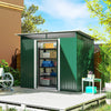 Garden Shed Outdoor Storage Tool Organiser w/ Double Sliding Door