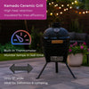 Neo Kamado 13" Ceramic Mini BBQ Grill Smoker Egg Charcoal Cooking Portable Oven