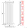 Traditional Radiator 2 3 Column Horizontal Vertical Cast Iron Style Vintage Rads