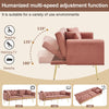 MODERN VELVET SOFA BED 2 SEATER CLICK CLACK SOFA SETTEE COUCH FOR LIVING ROOM