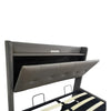 5ft King Size Ottoman Lift Up Bed Frame Upholstered Bed with Headboard Storage