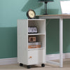 3/5 Drawer Mobile Filing Cabinets Printer Stand Pedestal Lockable Office Cabinet