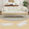 MODERN VELVET SOFA BED 2 SEATER CLICK CLACK SOFA SETTEE COUCH FOR LIVING ROOM