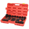 21x 3/4 inch 21-50mm Drive Deep Impact Socket Set Garage Repair Ratchets