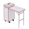 Foldable Artist Make Up Station Cosmetic Beauty Hairdresser Trolley Case Table