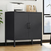 Metal Sideboard Storage Cupboard Cabinets with Adjustable Shelf for Home Office