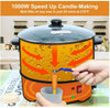 10L Wax Melter Electric Melting Pot Machine Pour Spout Candle Soap Making UK