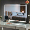 80X55CM LED Vanity Mirror Light Dressing Table Hollywood Make Up Mirror W/ USB