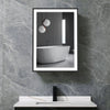 Bathroom LED Mirror Cabinet with Dimmable Touch Switch Demister Shaver Socket