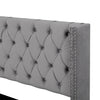 Ottoman Bed Gas Lift Storage Bed 5ft King Size Double Bed Frame Velvet Grey