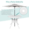 Cast Aluminium Garden Table And Chairs Outdoor Dining Bistro Furniture White Set