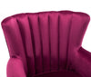 Velvet Living Room Tub Chairs Armchair Sofa Shell Back Studded Bedroom Furniture
