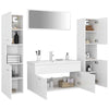 Bathroom Furniture Set White Engineered Wood vidaXL