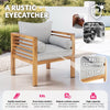 Garden Furniture Chairs Chair Cushions Directors Seat Outdoor Armchair Cushion