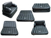5 IN 1 INFLATABLE DOUBLE FLOCKED SOFA COUCH BED MATTRESS LOUNGER AIRBED CHAIR