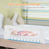 Toddlers 120CM Foldable Bed Rail Kids Bedrail Guard-White