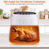 8L Large Air Fryer Digital One Touch Presets Food Oven Cooker Oil Free Healthy
