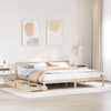 Bed Frame with Drawers 200x200 Solid Wood Pine B6R4