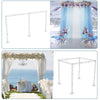 10x10ft Wedding Canopy Chuppah 2 Way Use Backdrop Stand Stage Trade Show Display
