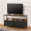 Industrial Style Tv Stand Media Storage Unit Vintage Retro Cabinet Furniture