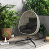 Heavy-duty Hanging Egg Basket Seat with Soft Thick Cushion with Stand