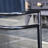 Deluxe Long Black Low Fireside Fender Guard