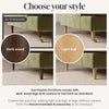 Olive Green Velvet 4 Seater Right Hand Corner Sofa - Payton SOF202