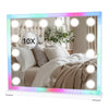ELECWISH Hollywood Mirror LED Lighted Makeup Mirror RGB Light Strip 14 Bulb 5040