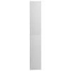 Bathroom Cabinet High Gloss White 30x30x183.5 cm Engineered Wood