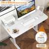 Electric Height Adjustable Standing Desk Sit to Stand Computer Workstation Table