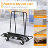 Drywall Cart Plaster Board Wheeled Trolley 2200LBS Heavy Duty Wheel Barrow Dolly