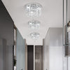 Modern Crystal Ceiling Light Pendant Light Chandelier LED Lamp Bedroom Hallway