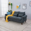 Modern L-Shaped Corner Sofa 2 3 Seater Armchair Couch With Footstool
