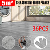 36PCS Modern Oak Wood Plank Flooring Self-adhesive PVC Floor Tiles Kitchen UK
