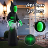 8 Ft Halloween Inflatables Giant Blow up Ghost w/Infinity Mirror Light