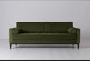 Swyft Model 02 3 Seater Sofa - Velvet Vine RRP £1699 Great Condition