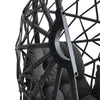 Hanging Egg Chair Folded Swing Hammock with Cushion & Stand for Indoor Outdoor